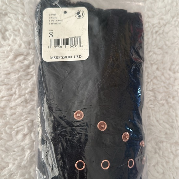 Free People Black Sloane Bodysuit NWT 🖤 - Picture 5 of 5